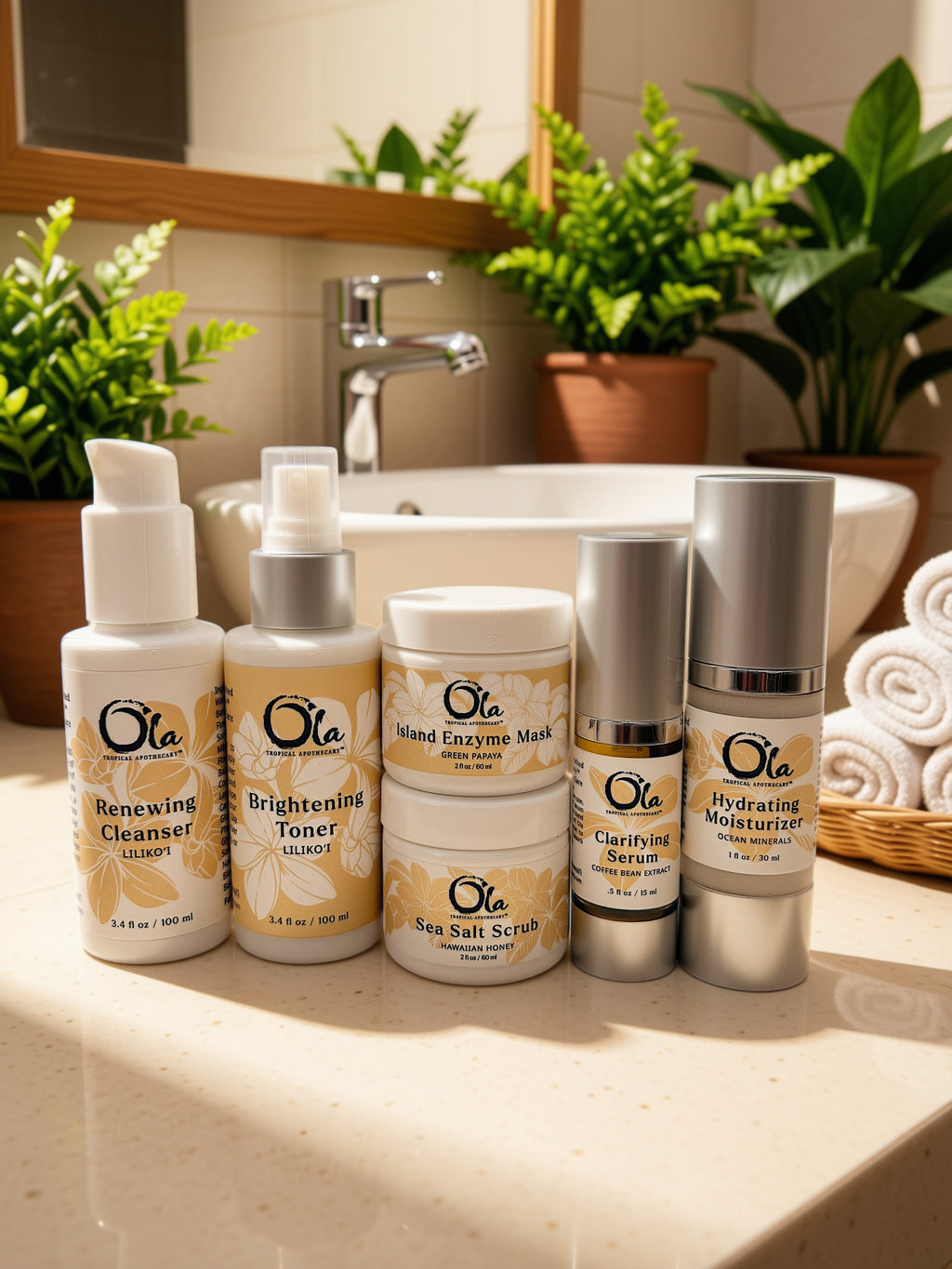 Clarifying Skin Care Set – Ola Tropical Apothecary