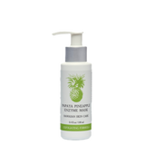 Real papaya and pineapple, high in enzymes, exfoliating, increase circulation, reduces appearance of wrinkles, aloe  vera, Honey, softening, conditioning