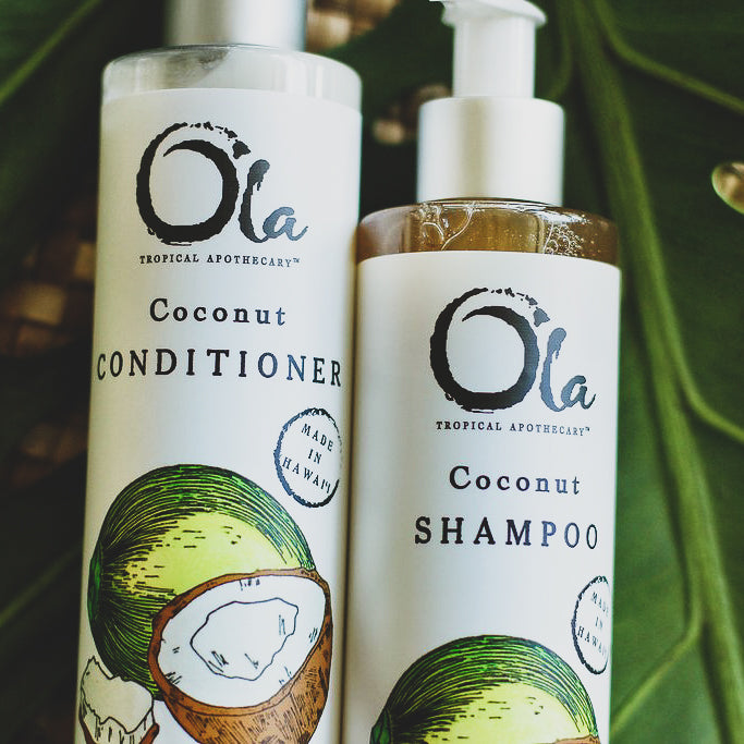 Coconut Shampoo + Conditioner Pair – Hawaiian Body Products