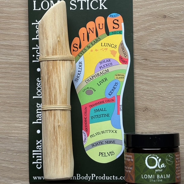 Massage Set | Lomi Stick + Lomi Balm Gift Set – Ola Tropical