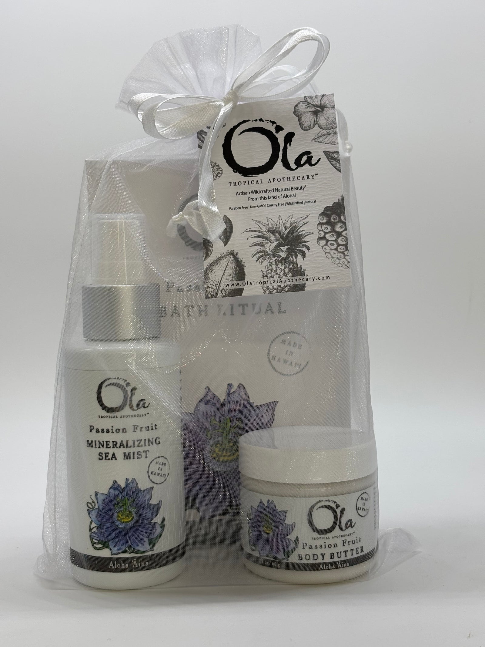 Passion Fruit Spa Ritual Gift Set – Ola Tropical Apothecary
